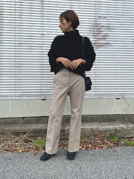 IENA(イエナ)の「ダブルクロスストレッチパンツ(その他パンツ