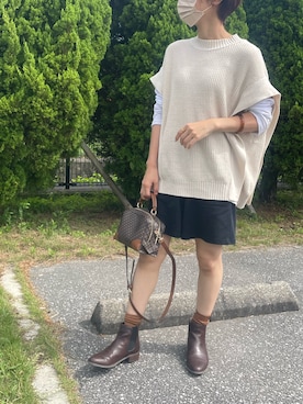 「Omekashi（オメカシ）のアイテム」を使った、Haru☆さん（レディース・153cm）の秋コーディネート