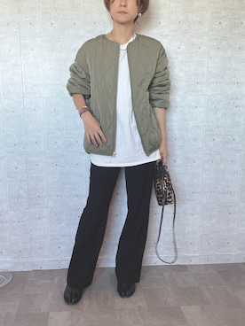 「UNITED ARROWS（ユナイテッドアローズ）のアイテム（その他アウター）」を使った、Haru☆さん（レディース・153cm）の秋コーディネート