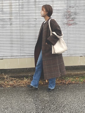 Haru☆さん（レディース・153cm）の冬コーディネート