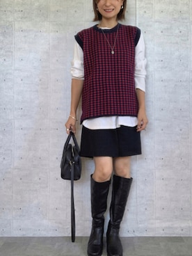 Haru☆さん（レディース・153cm）の秋コーディネート