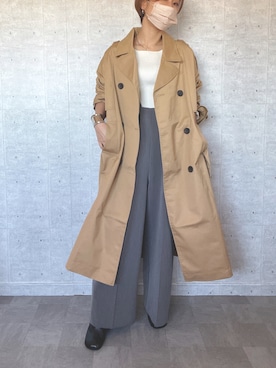 「MAISON BREEZE（メゾンブリーズ）のアイテム（ジャケット/アウター）」を使った、Haru☆さん（レディース・153cm）の冬コーディネート