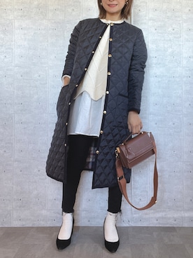 「MACKINTOSH PHILOSOPHY（ﾏｯｷﾝﾄｯｼｭ ﾌｨﾛｿﾌｨｰ）のアイテム」を使った、Haru☆さん（レディース・153cm）の秋コーディネート