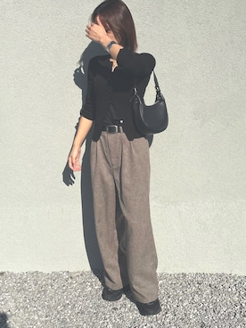 「mil（ミル）のアイテム」を使った、Haru☆さん（レディース・153cm）の春コーディネート