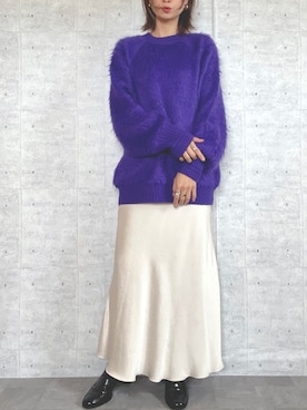 「EMMEL REFINES（エメルリファインズ）のアイテム」を使った、Haru☆さん（レディース・153cm）の冬コーディネート
