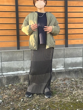 「UNITED ARROWS（ユナイテッドアローズ）のアイテム（その他アウター）」を使った、Haru☆さん（レディース・153cm）の冬コーディネート