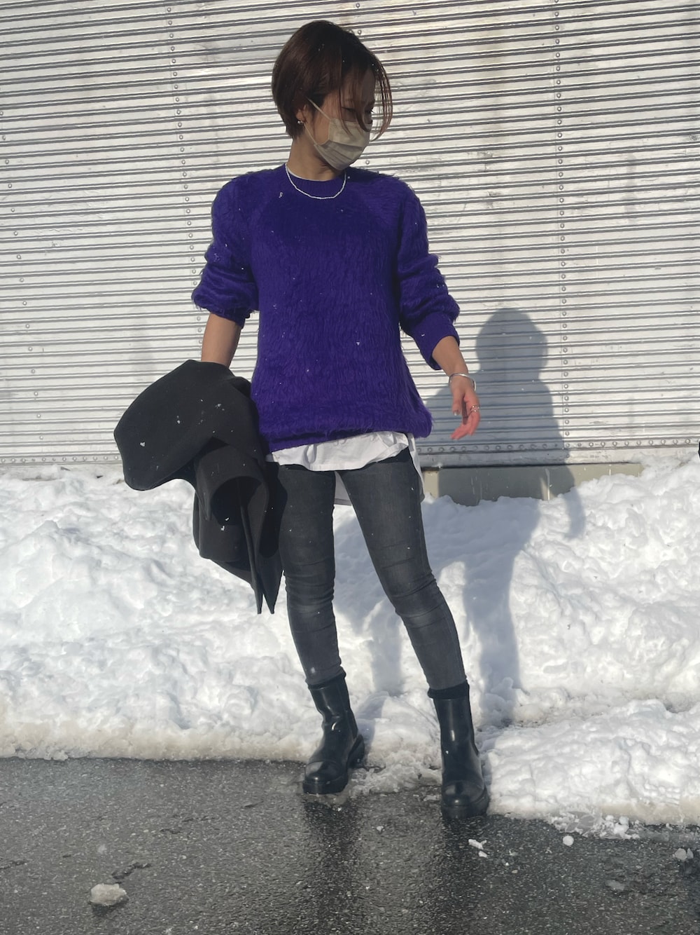 SLOBE IENA（スローブイエナ）の「ダブルクロスシャルム ダブルボタン