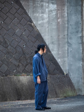 「PUBLIC TOKYO（パブリックトウキョウ）のアイテム（シューズ）」を使った、たろーさんさん（メンズ・169cm）の秋コーディネート