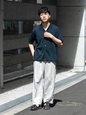 horiguchiさん（メンズ・172cm）の春コーディネート
