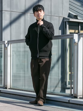 「アイテム（チノパンツ）」を使った、horiguchiさん（メンズ・172cm）の秋コーディネート