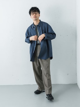 horiguchiさん（メンズ・172cm）の冬コーディネート