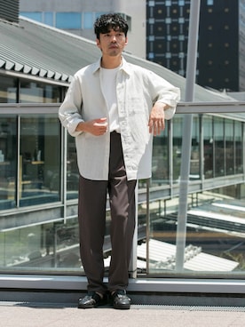 horiguchiさん（メンズ・172cm）の夏コーディネート