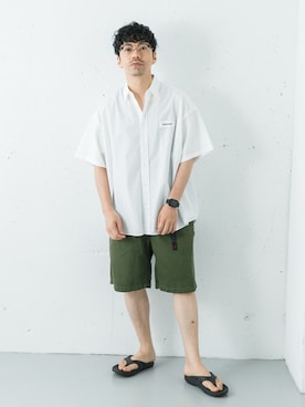 horiguchiさん（メンズ・172cm）の夏コーディネート