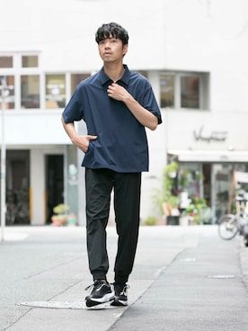 「機能性素材」｜horiguchiさん（メンズ・172cm）の夏コーディネート