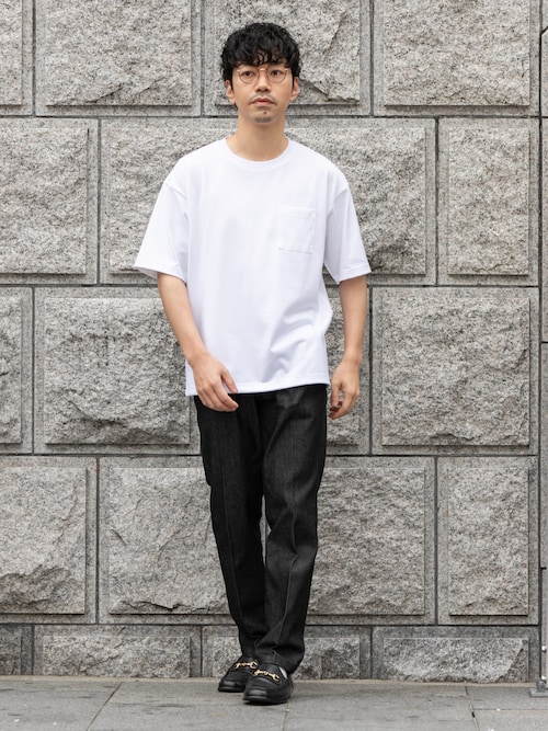 XLサイズあり』デニムスラックスパンツ（デニムパンツ）｜URBAN