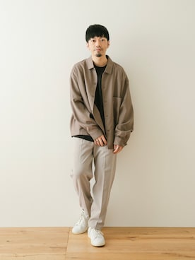 horiguchiさん（メンズ・172cm）の春コーディネート