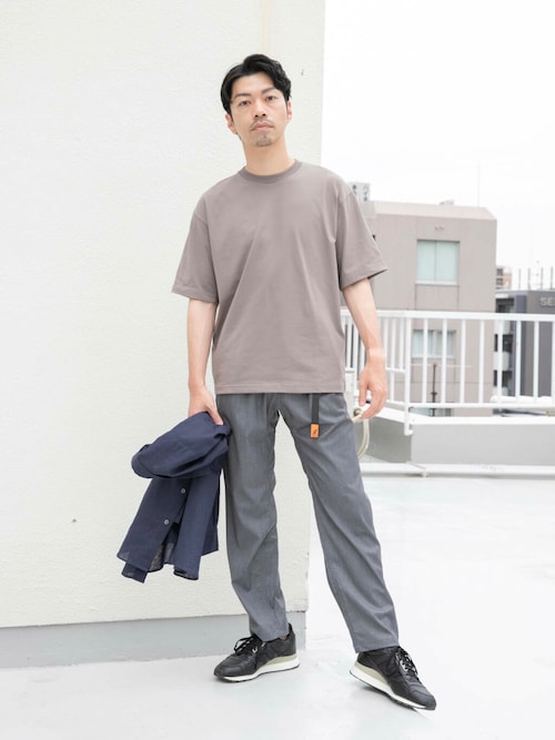 アーバンリサーチ別注　グラミチ　ストレッチガーディアンパンツ　チャコール セール】『別注』Gramicci ストレッチギャバテーパードパンツ