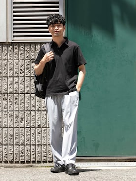 horiguchiさん（メンズ・172cm）の夏コーディネート