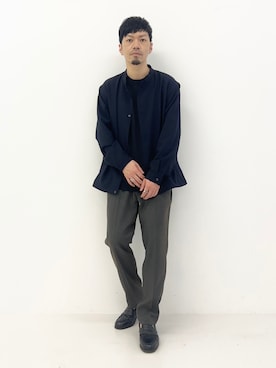 「はじめましてコーデ」｜「アイテム（ブルゾン）」を使った、horiguchiさん（メンズ・172cm）の春コーディネート