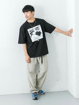 horiguchiさん（メンズ・172cm）の夏コーディネート