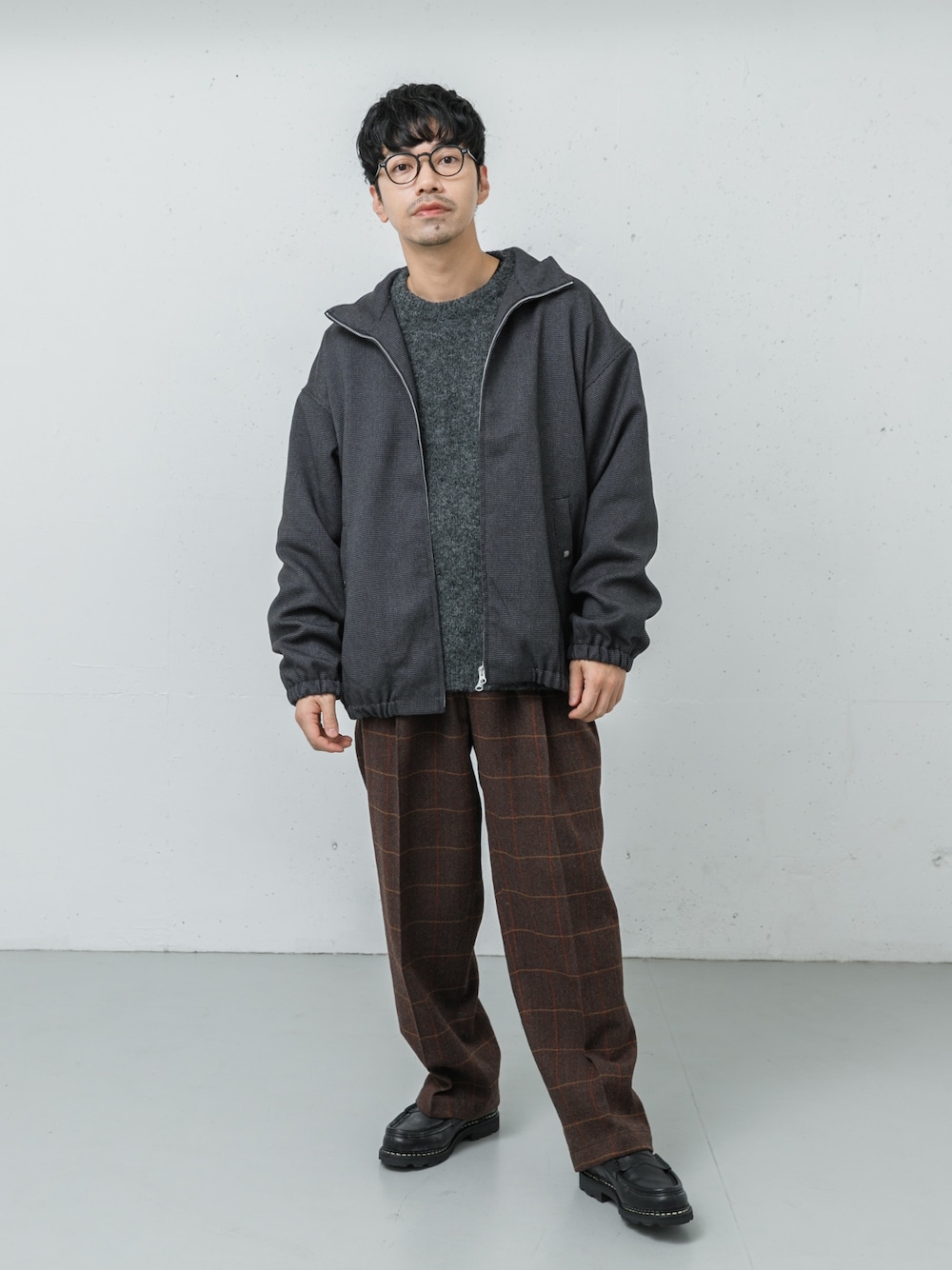 アーバンリサーチDad TWEED BLOUSON Wide Dad Size1 セールWide Dad