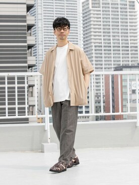 horiguchiさん(メンズ・172cm)の春コーディネート