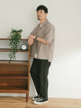 horiguchiさん（メンズ・172cm）の春コーディネート