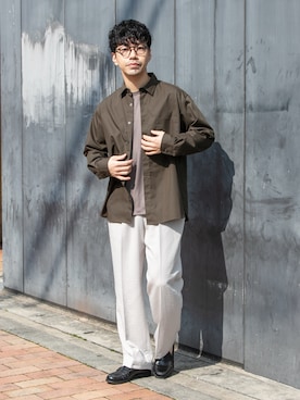 horiguchiさん（メンズ・172cm）の冬コーディネート