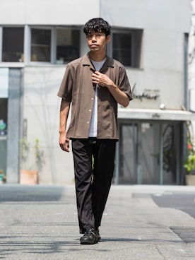 horiguchiさん（メンズ・172cm）の夏コーディネート
