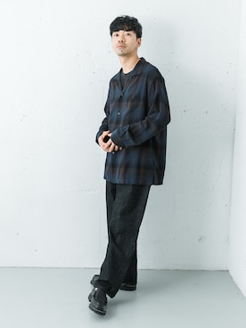 horiguchiさん（メンズ・172cm）の秋コーディネート