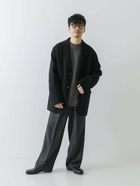 horiguchiさん（メンズ・172cm）の冬コーディネート