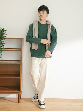 horiguchiさん（メンズ・172cm）の春コーディネート