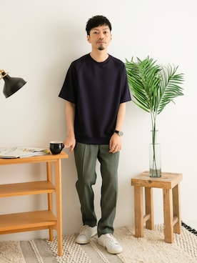 horiguchiさん（メンズ・172cm）の春コーディネート