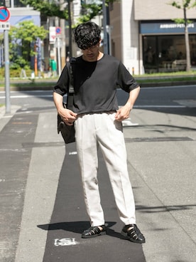 horiguchiさん（メンズ・172cm）の夏コーディネート