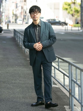 horiguchiさん（メンズ・172cm）の秋コーディネート