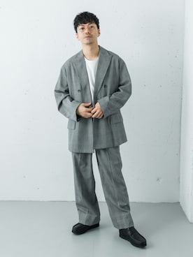 horiguchiさん（メンズ・172cm）の春コーディネート