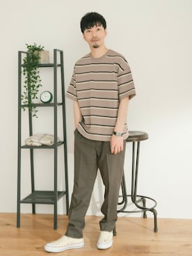 horiguchiさん（メンズ・172cm）の春コーディネート