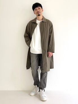 「グラミチ」｜「アイテム（その他）」を使った、horiguchiさん（メンズ・172cm）の春コーディネート