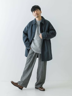 horiguchiさん（メンズ・172cm）の冬コーディネート