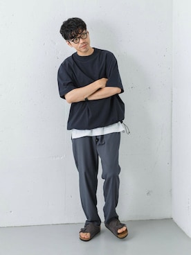 「URBAN RESEARCH（アーバンリサーチ）のアイテム」を使った、horiguchiさん（メンズ・172cm）の夏コーディネート