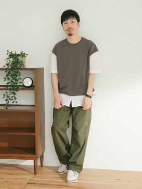 horiguchiさん（メンズ・172cm）の春コーディネート