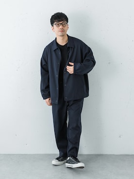 horiguchiさん（メンズ・172cm）の冬コーディネート