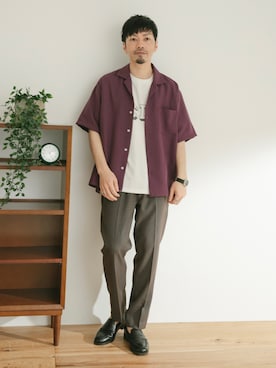 horiguchiさん（メンズ・172cm）の春コーディネート