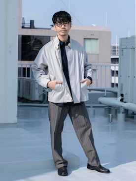 horiguchiさん（メンズ・172cm）の冬コーディネート