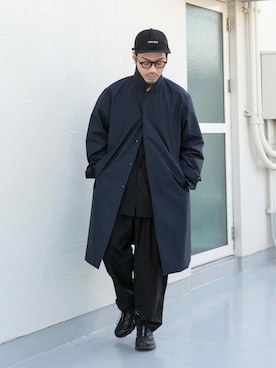 「URBANRESEARCH」｜「アイテム（スラックス）」を使った、horiguchiさん（メンズ・172cm）の冬コーディネート