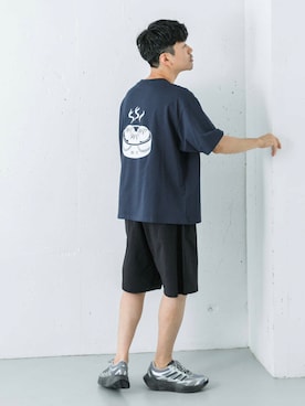 「URBAN RESEARCH（アーバンリサーチ）のアイテム（パンツ）」を使った、horiguchiさん（メンズ・172cm）の夏コーディネート