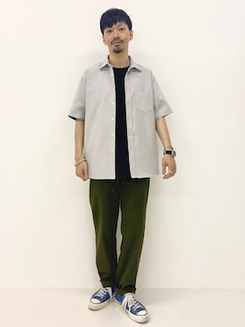 horiguchiさん（メンズ・172cm）の夏コーディネート