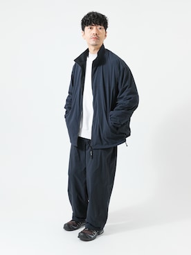 「Wide Dad（ワイドダッド）のアイテム」を使った、horiguchiさん（メンズ・172cm）の秋コーディネート