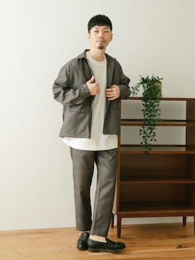 「レイアード」｜horiguchiさん（メンズ・172cm）の春コーディネート