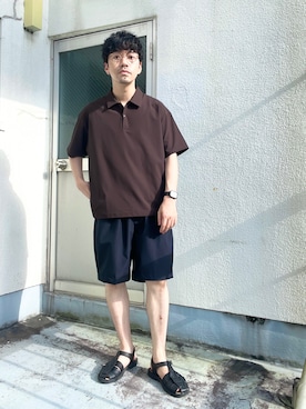 horiguchiさん（メンズ・172cm）の夏コーディネート